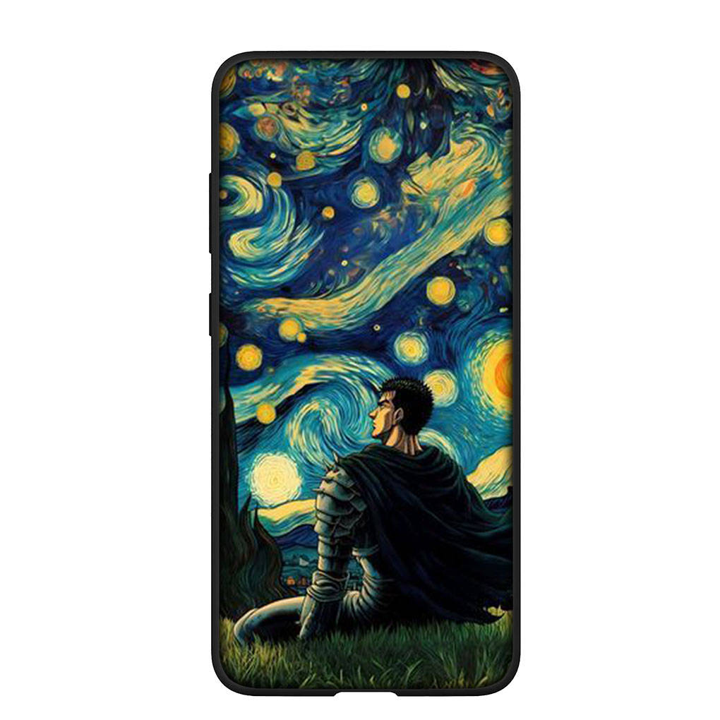 Husă Telefon pentru Samsung Galaxy S25 S24 S23 iPhone 16 15 Xiaomi Redmi Note 14 13 12 16E X 11 Pro Max OPPO Moto G85 Huawei A15Berserk Guts Husă Desen Animat