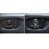 Silver & Black Plastic Seat Adjustment Button Cover Set for Road Vehicles