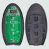 DR KR5S180144106 S180144105 S180144106 4A PCF7953M Chip 433MHz Keyless Go Car Remote Key For Nissan Rogue X-Trail 2014 2015 2016