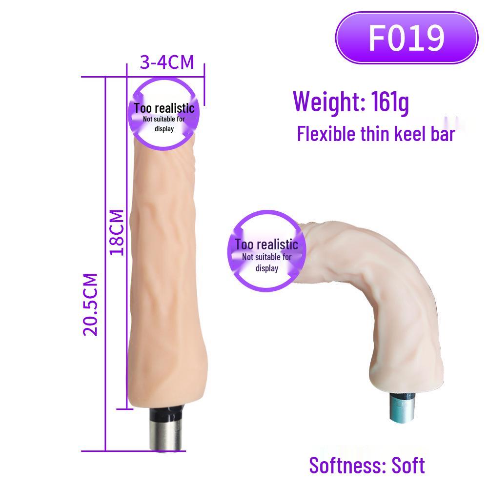 Three-hole Realistic Dragon Bone Adult Sex Toy Accessory
