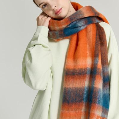 RECLOW MUSE Check Muffler Orange
