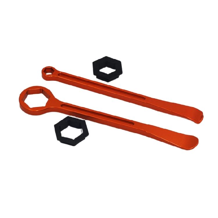 Tire Removal Installation Tool Motorbike Tyre Repair Tool Motorcycle Tire Change Kit Aluminum Tire Lever Wrench Tool Set
