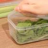 Refrigerator Fresh-keeping Organizer Boxes Vegetable Fruit Fresh-keeping Food Preservation Boxes Transparent Sealed Storage Box
