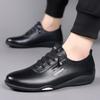 Lightweight casual leather shoes sports shoes trendy men's shoes comfortable versatile white shoes leather shoes