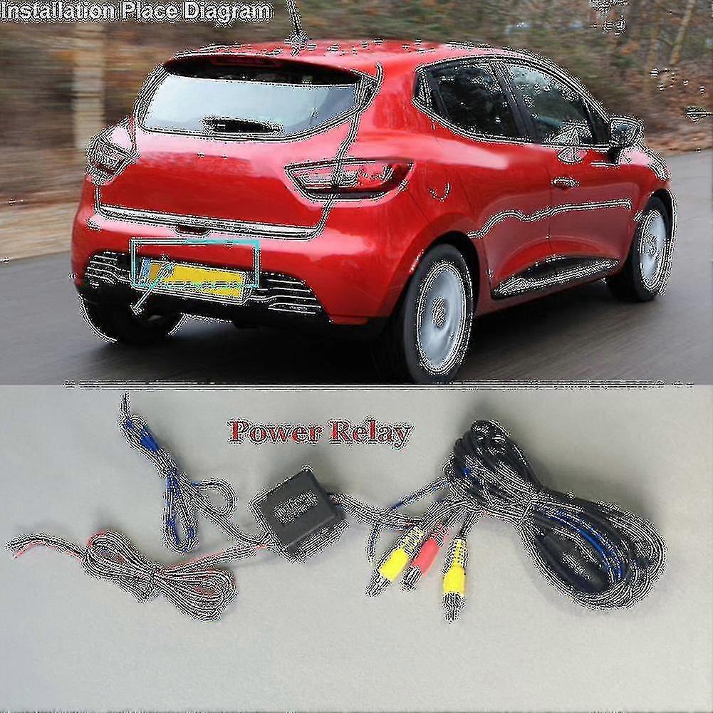 Kit Telecamera Posteriore per Retromarcia per Renault Clio 4 IV 2012-2018 - GXCC