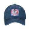 Katy Perry Autograph Denim Fabric Cap Casual Baseball Caps Adjustable Hat Summer Unisex Baseball Hats