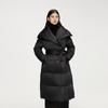 Ailayiyi Women's Long Goose Down Puffer Coat