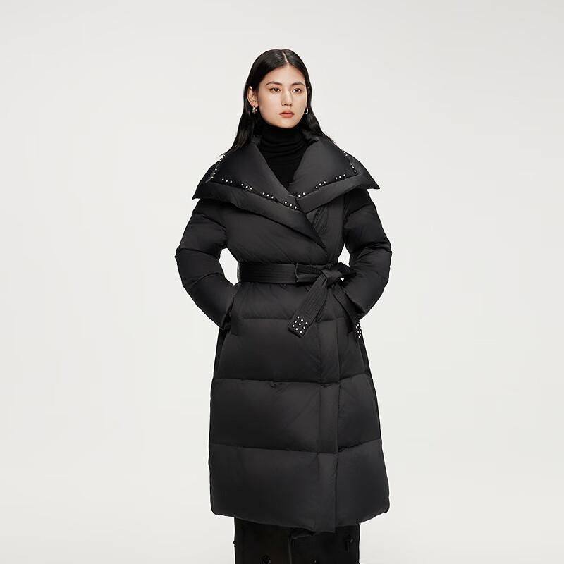 Ailayiyi Women's Long Goose Down Puffer Coat