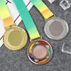 Kindergarten Sportmedaillen: Gold-, Silber-, Bronze-Leistungsurkunden für Schüler