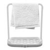 Kitchen Detachable Bar Towel Drying Rack Storage   Rack for Dishcloth Sponge Soa(Beige)