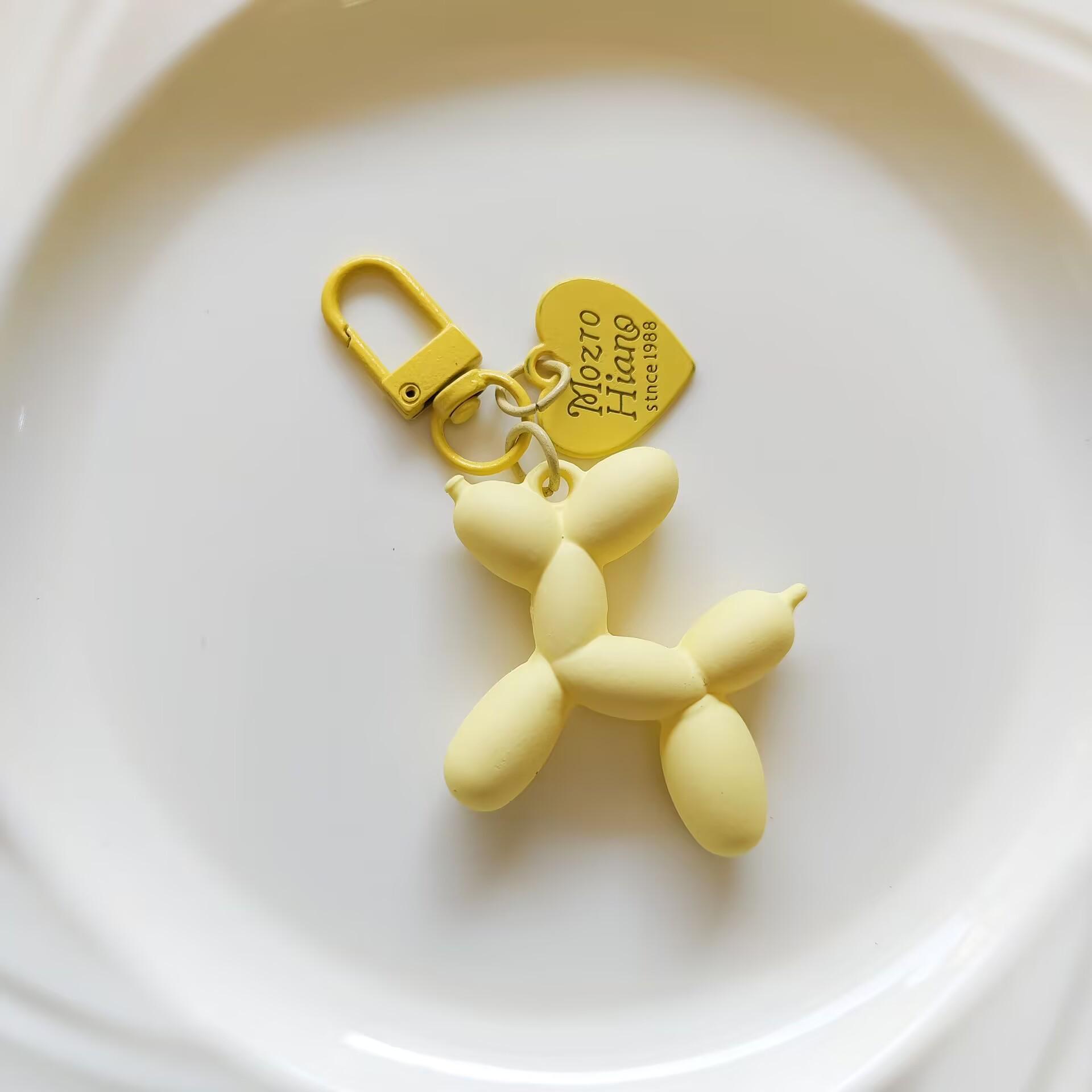 

Брелок и подвеска в виде собаки из цветного акрилового воздушного шара для багажа, наушников и чехлов для телефонов