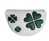 Select Plaza Putter Cover Golf Head Cover for Mallet Red Small Odyssey 2 Ball TaylorMade Spider Putter Clover Pattern Center Shaft (Green Small for
