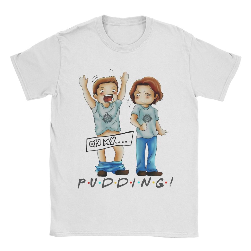 Fashion Pudding Dean Supernatural TShirts for Men Round Collar Pure Cotton T Shirt Short Sleeve Tee Shirt Gift Idea Clothing