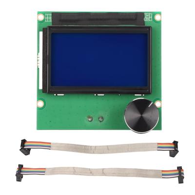 3D Printer Display Controller LCD-scherm Vervanging met 2 Kabels voor CR10S voor CR10 3D