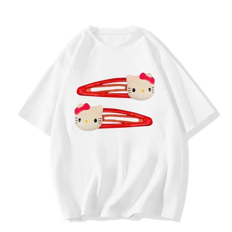 

American white cotton short-sleeved t-shirt women s summer new design sense niche loose lazy wind half-sleeved top tide m (recommended 40-52.5kg ) белый