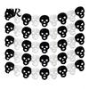 High-quality Halloween Banner 5 Pcs 10FT Banner, Spooky Spider Bat Skull Ghost Decorative Holiday Cloth Pumpkin Hanging Bunting Garland for