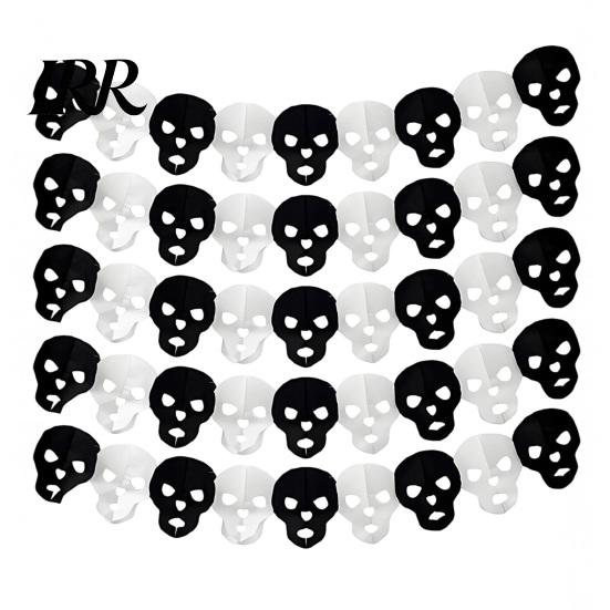 High-quality Halloween Banner 5 Pcs 10FT Banner, Spooky Spider Bat Skull Ghost Decorative Holiday Cloth Pumpkin Hanging Bunting Garland for