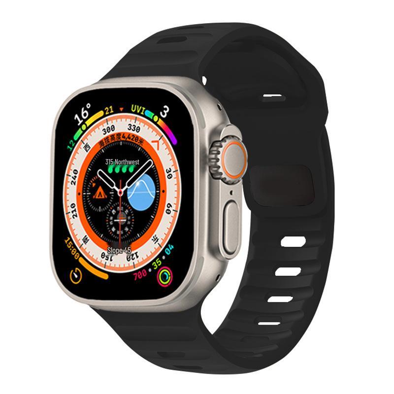

Силіконовий спортивний ремінець кольору дуба для Apple Watch Ultra, Series 8, iWatch Series 7/6/5/4 49mm/45mm/44mm/42mm