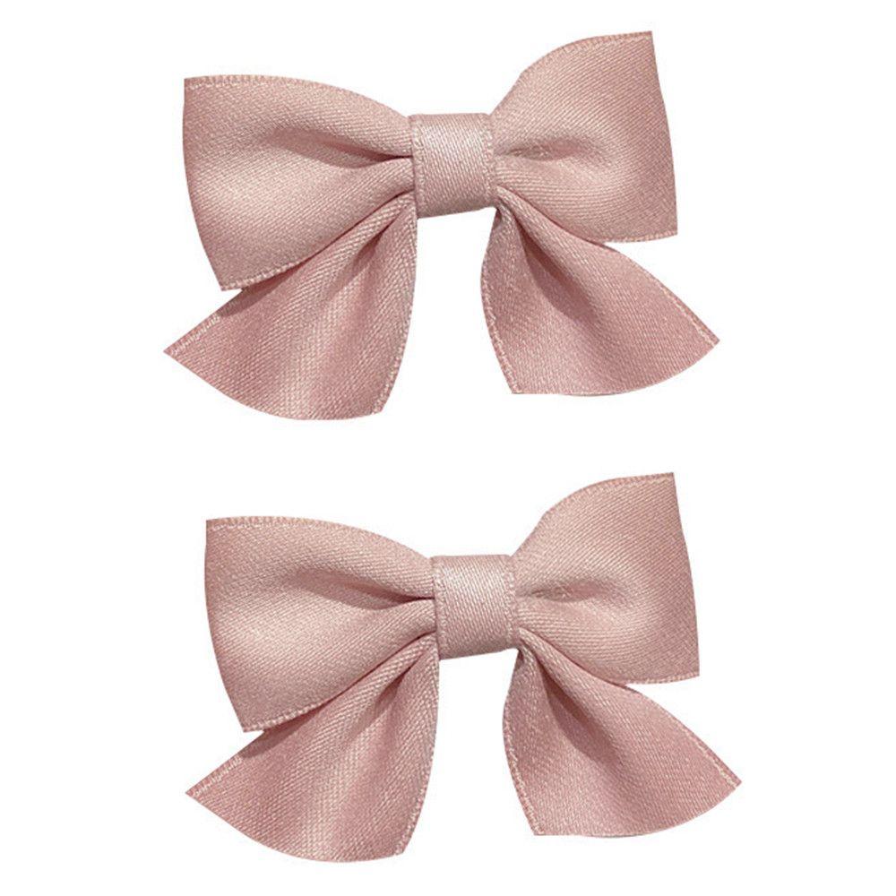 2Pcs Cute Little Girl Hair Accessories Bowknot Barrettes Kids Hair Clips Baby Hairpins Bow Headgear