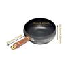 Wok Pan Multifunctional No Coating Easy Storage Long Handle Cookware Frying Pan for Hotel Household Camping Kitchen Restaurant
