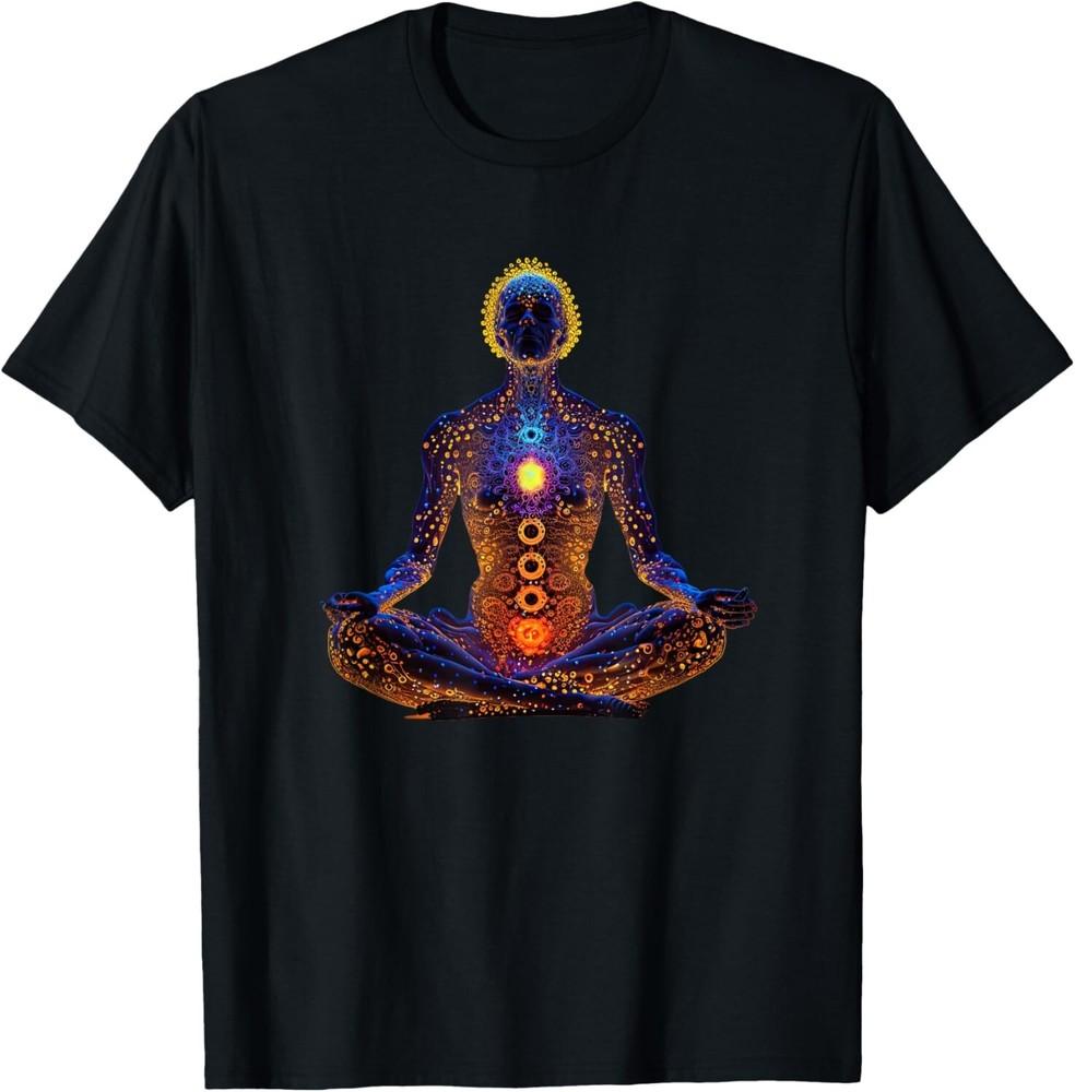 

Energy Chakra Yoga Meditation Spiritual Gift Unisex T-Shirt 2XL