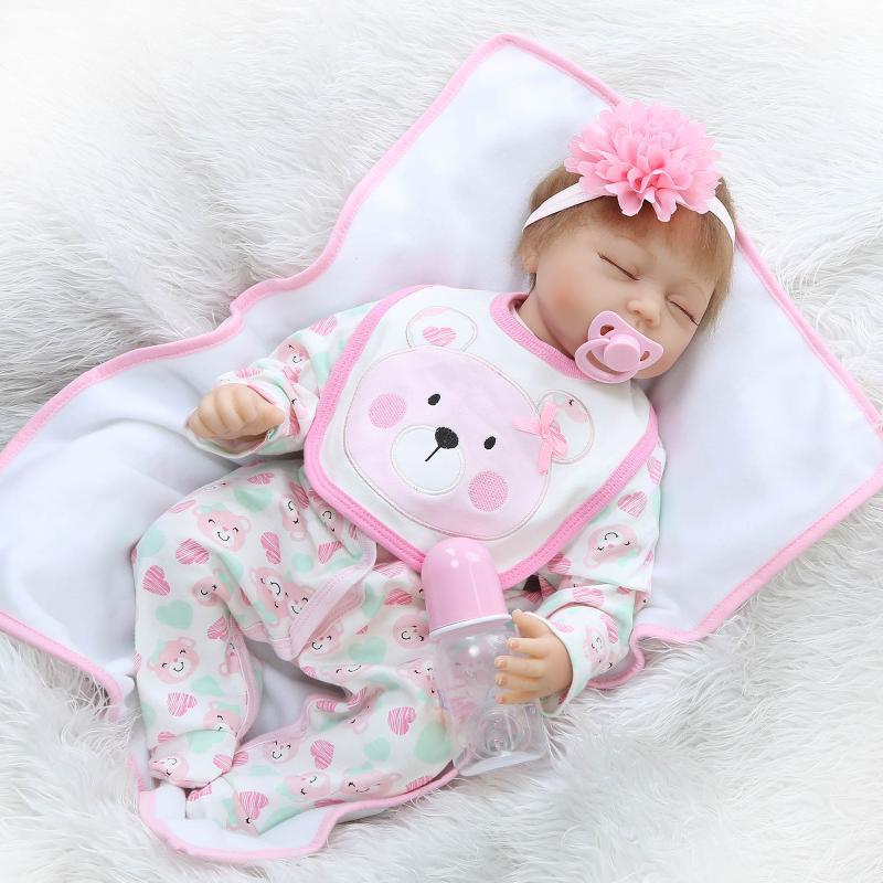 Realistic Baby Doll for Role-Playing, Pregnancy Training, and Photography Props 55 cm
