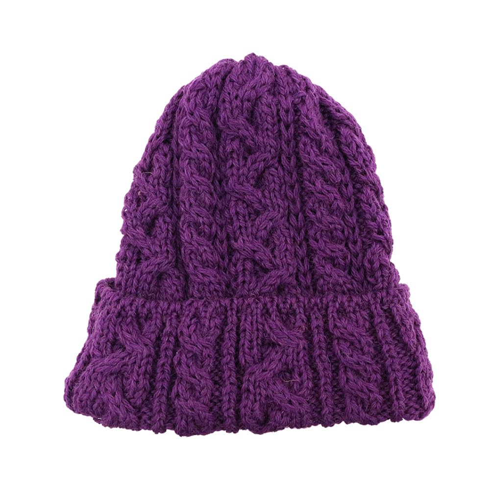 

HIGHLAND2000 BOBCAP Knit Cap Beanie British Wool Morello Free Size [HIGHLAND2000] 100% [Used]