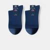 1/5Pairs Men's Running Ankle Socks Summer Mesh Crew Socks Casual Dress Socks Solid Color Breathable Bamboo Booties Socks