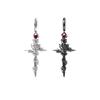 Retro Gothic Punk Bat Skull Spider Pumpkin Halloween Earrings