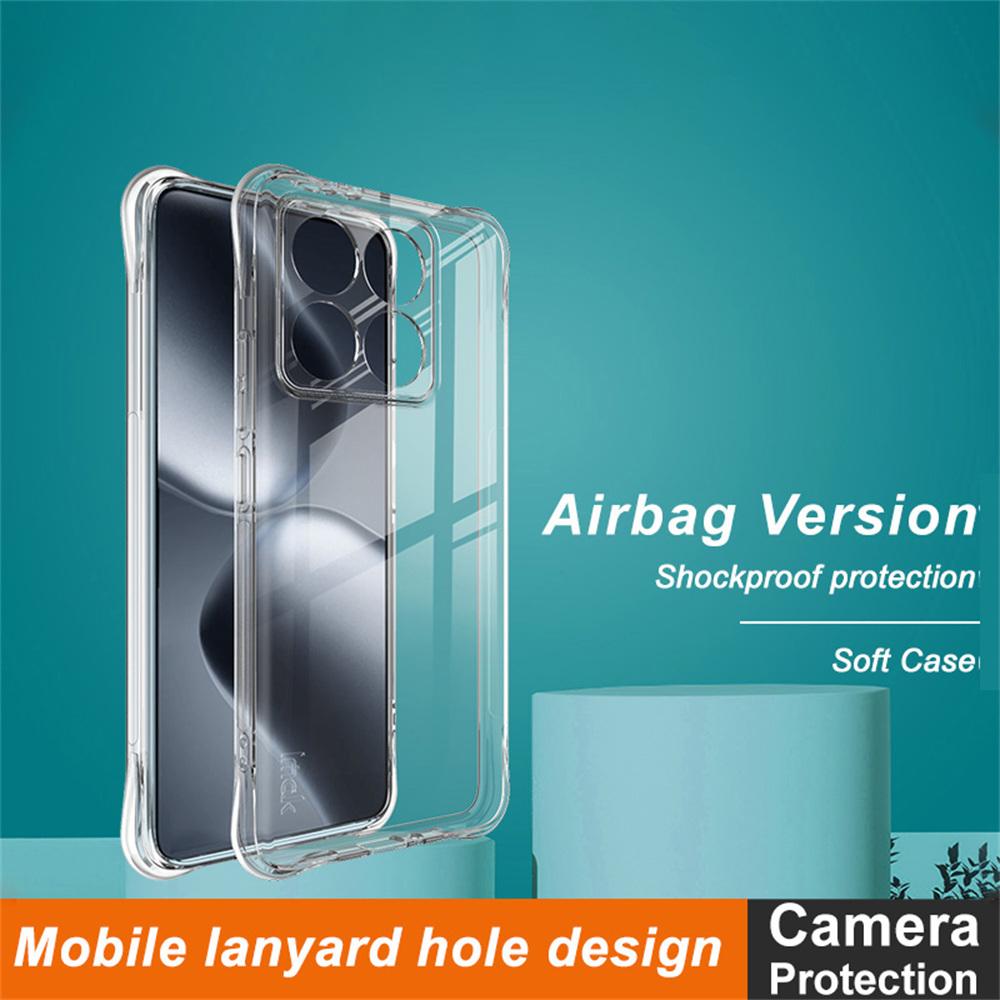 IMAK For Xiaomi 14T Case TPU Phone Cover Airbag Shockproof Protection