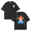 Balatro Pixel Joker Doppelseitiges T-Shirt, Vintage Oversize Unisex Tee