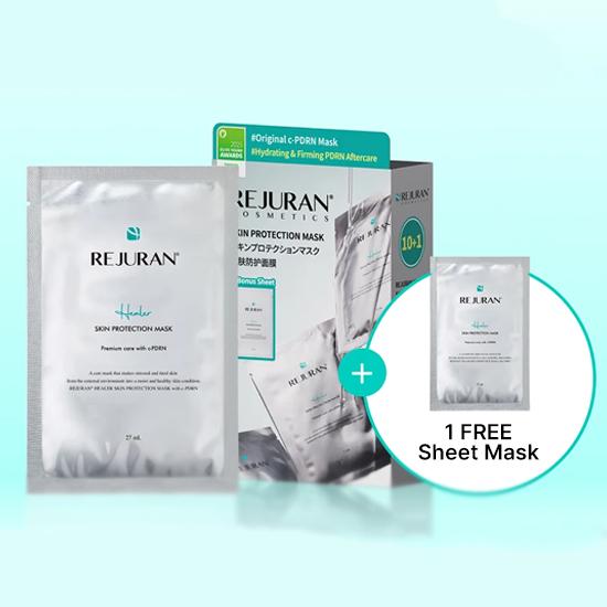 REJURAN Healer Skin Protection Mask PDRN (10 + 1 Sheet Masks)