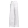 Women's Spring White Wide-Leg Jeans - 2025 Trend, Loose Fit, Slimming, Casual Style