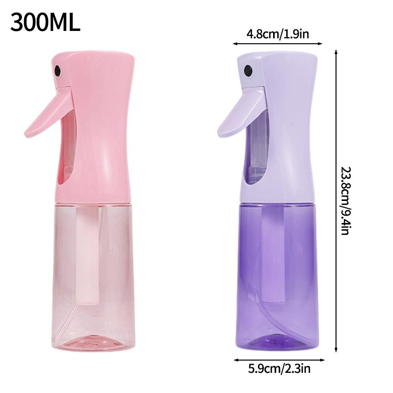 High Pressure Oil Sprayer Bottles Hairdressing Spray Bottle Plant Water Refillable Continuous Mist Sprayer Plastic Containers