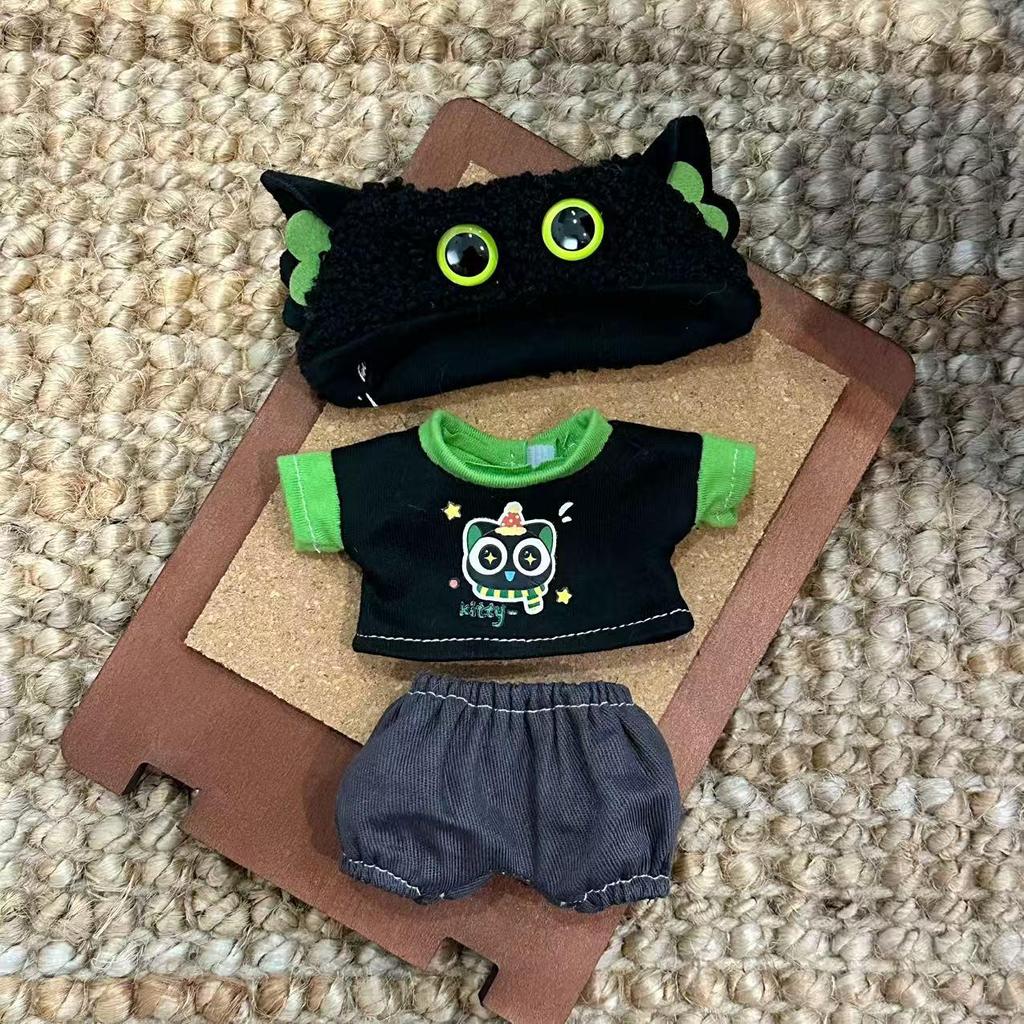 17cm Labubu Doll Clothing Set for 3.0 and First/Second Generation Sitting Party Blind Box Skirt