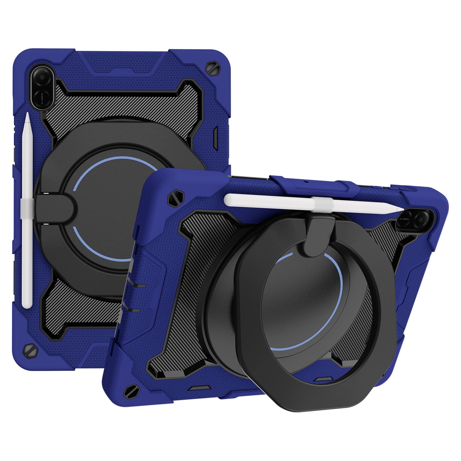 

Чохол для Honor Pad X9/Pad X8a з підставкою PC+Силіконовий Протиударний Міцний Чохол для Планшета Navy Blue