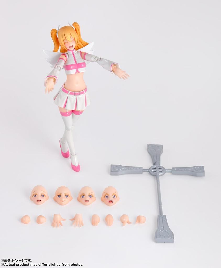 TAMASHII NATIONS Temptation Liliel Angel Airborne Approximately 140mm PVC ABS Painted Movable Figure S.H.Figuarts 2.5-Dimensional Forces/Lirisa &