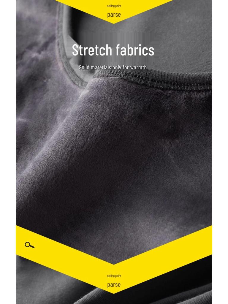 Men's Fleece-Lined Thermal Vest - Sleeveless Winter Layer