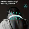 USB Rechargeable Neck Fan, 3-speed Wind Adjustment, Wireless Neck Cooling Fan, Portable Neck Fan