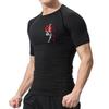 Baki Print Compression Shirts for Men Athletic Quick Dry Tshirts Tees Tops Gym Workout Fitness Undershirts Baselayers Rash Guard
