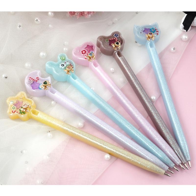 Kugelschreiber Silikonform DIY Treibsand Harz Shaker Formen Epoxidharz Form Bastelwerkzeuge Leicht zu reinigen