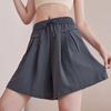 Plus Size Women's Sports Shorts Casual Anti-Shine Running Yoga Loose Fit Five Pant