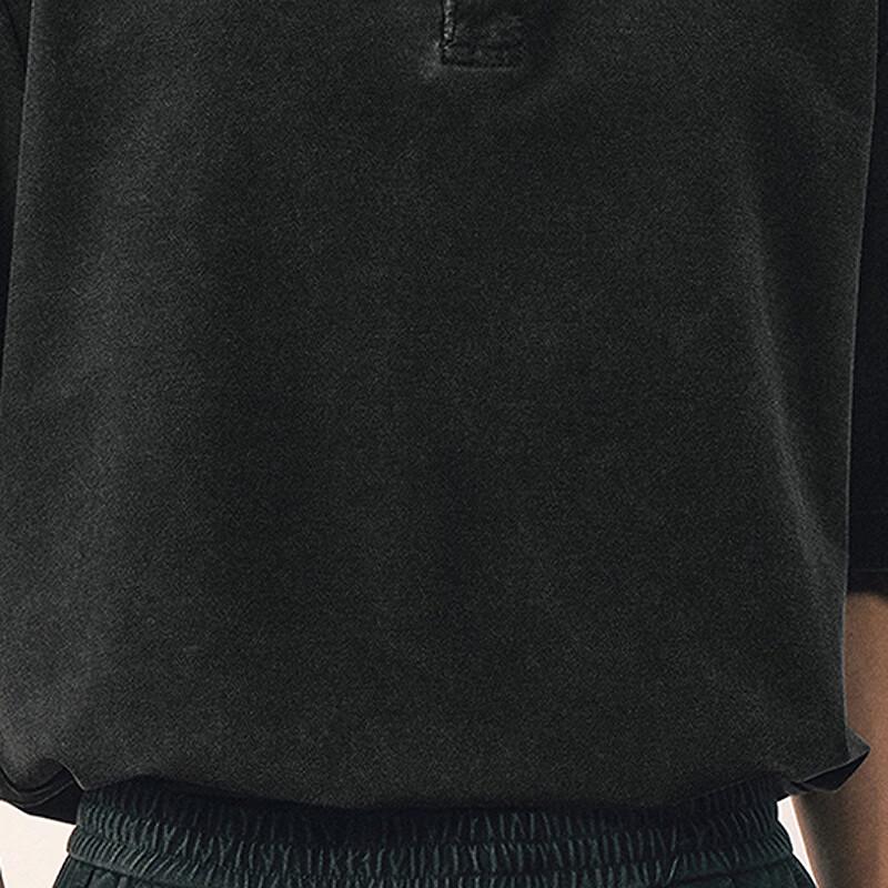 Men's H-Type Loose Fit Short Sleeve Polo Shirt