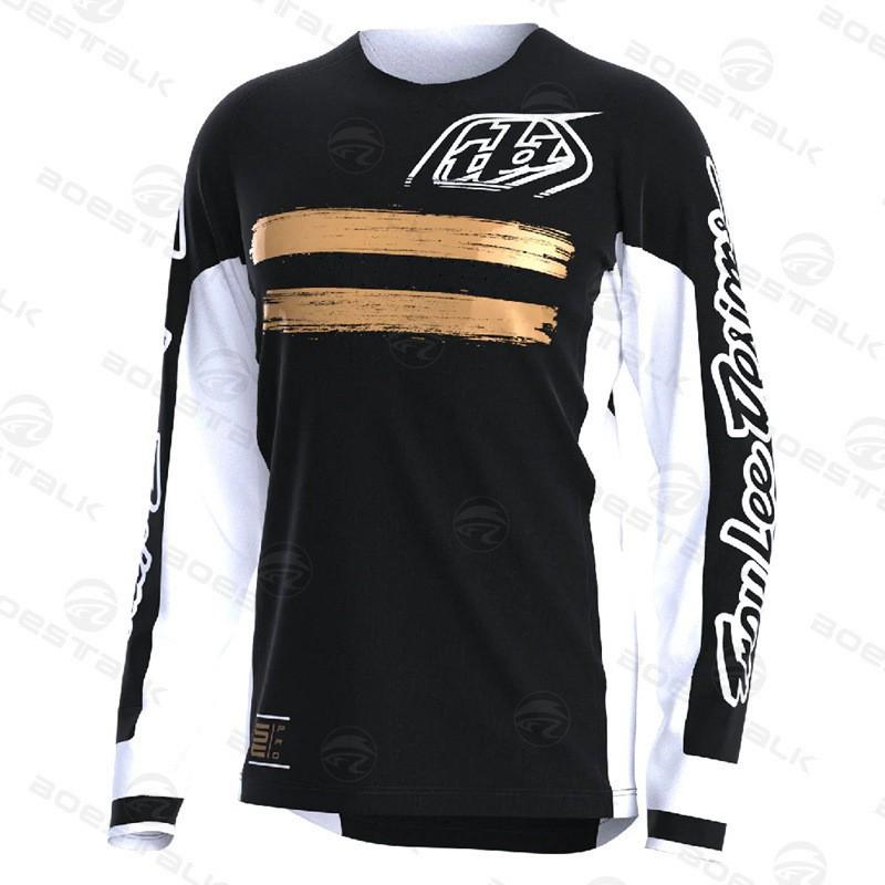 TLD Men s Outdoor Motocross Cycling Wear Breathable Long-sleeved Speed-down Road Mountain Biking L