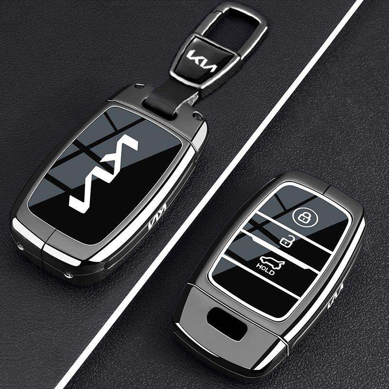 Styling Car Key Case Cover For Kia Picanto Sportage GT RIO 3 Cerato Soul K5 Ceed Optima Seltos Sorento Forte Stinger Telluride