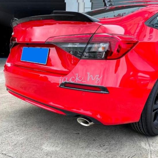 For Honda Civic Sedan -2024 Front + Rear Fog Light Cover Trims Accessories