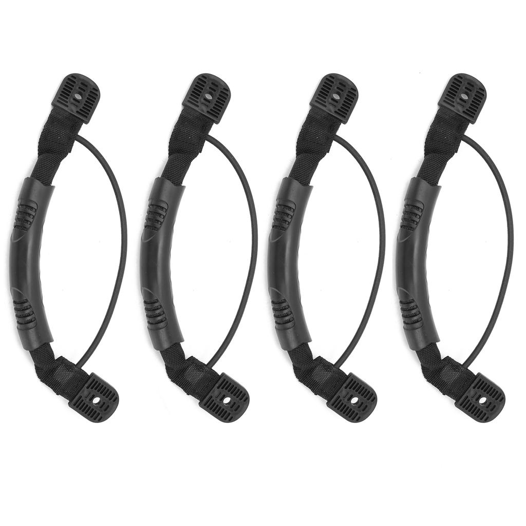 Canoeing Plastic Nylon Webbing Handle with Screw Fixed Button Set for Canoe Dugout