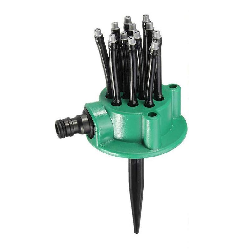 1/2/3PCS 360 Degree Automatic Garden Sprinklers WateringGrassLawn RotaryNozzle RotatingWater Sprinkler System GardenSupplies Spr