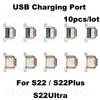 10pcs USB Charging Port Connector for SamSung Galaxy S25 S24 S23 S22 S21 S20 S10 Plus Ultra FE A12 A11 A52 A72 Charge Port Plug