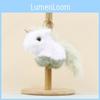 Keychain Plush Unicorn Soft Stuffed Toy Backpack Charm With Pp Cotton For Girls